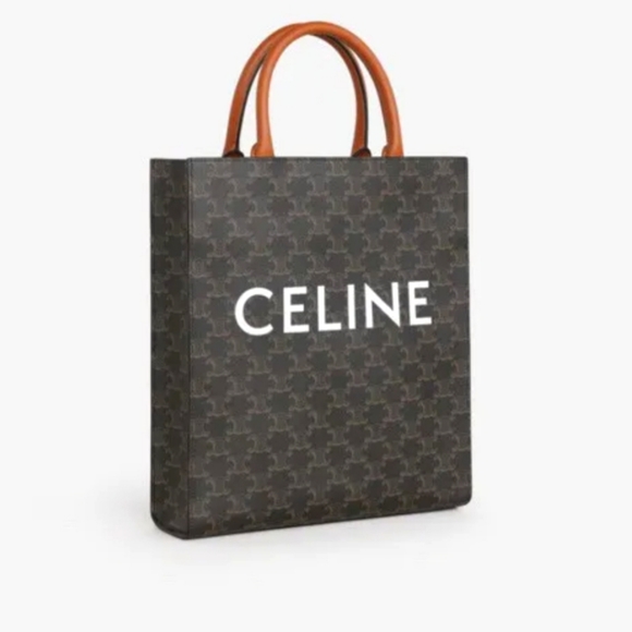 NWOT CELINE Cabas Vertical Satchel/Top Handle Bag Small - Picture 7 of 10